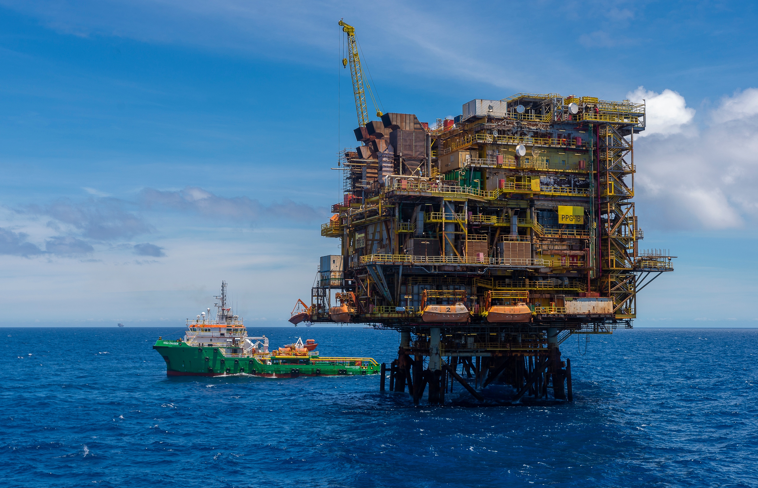 Pargoplatform offshore Brazil 