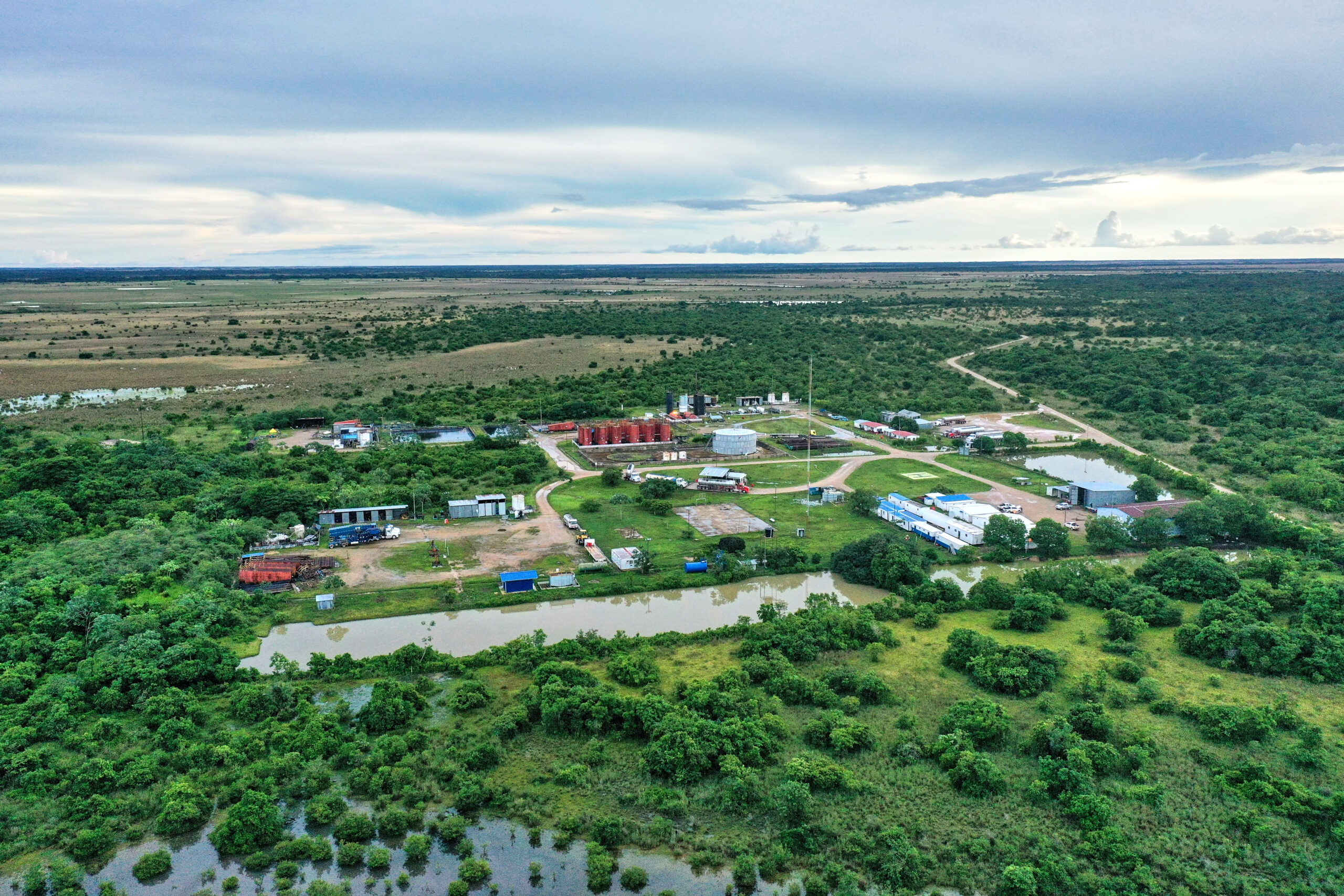 La Cuerva station onshore Colombia