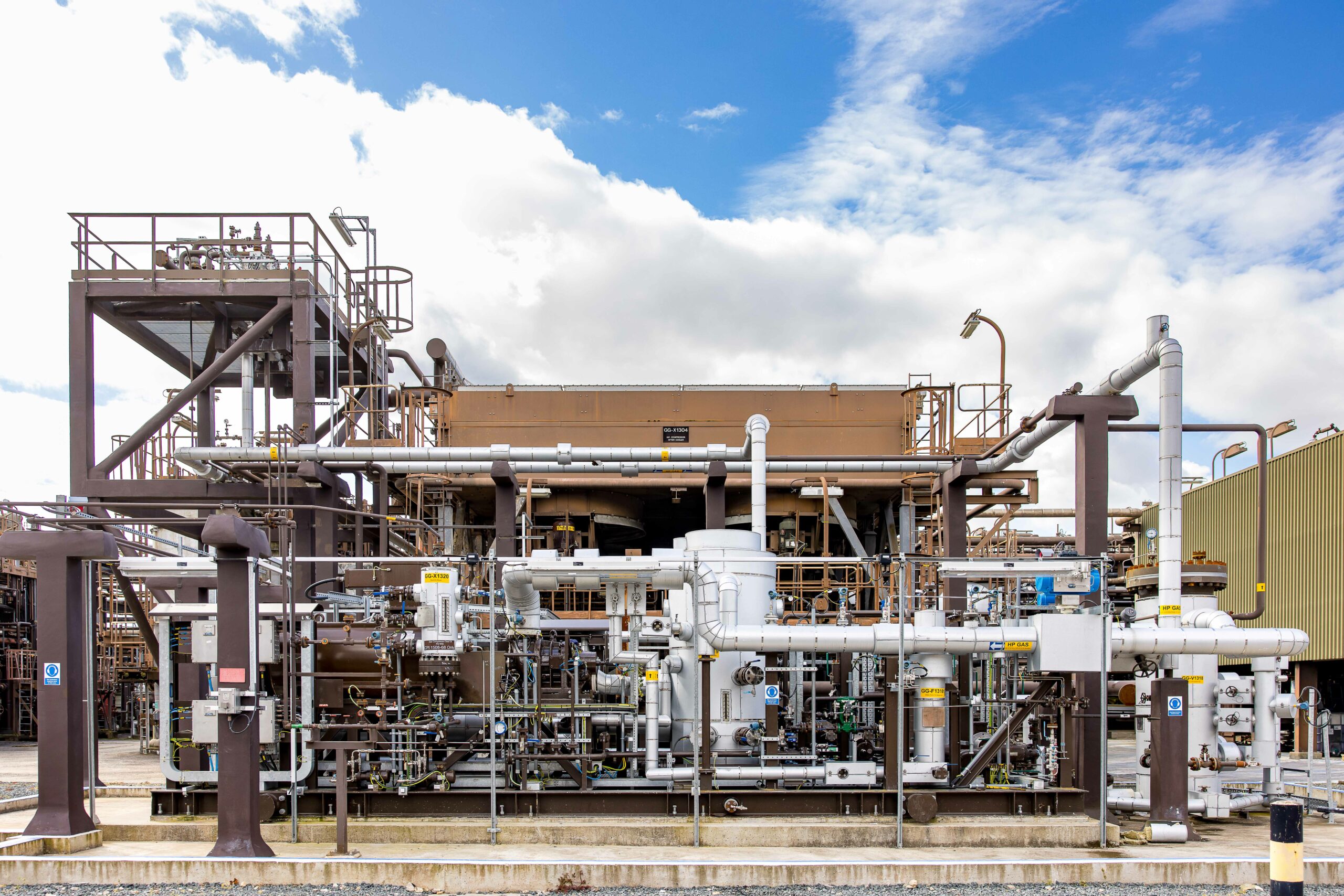 Gathering station in United Kingdom